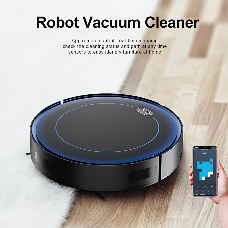 Robot de trapeador doméstico, robot automático de bajo ruido, robot de  limpieza inteligente para suelos húmedos y secos, robot de barrido,  herramienta