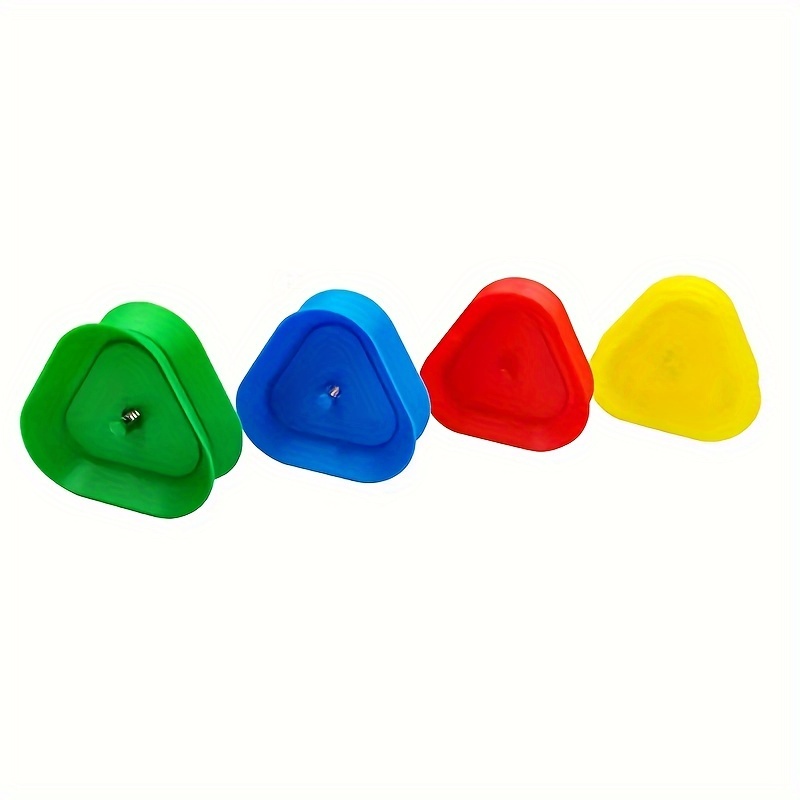 CUHZA Porta Carte da Gioco, 4 Pezzi Supporto di Carte da Gioco in Plastica,  Reggi Carte da Gioco,Porta Carte da Gioco a Triangolo, Titolari di Carte da  Gioco a Mani Libere per