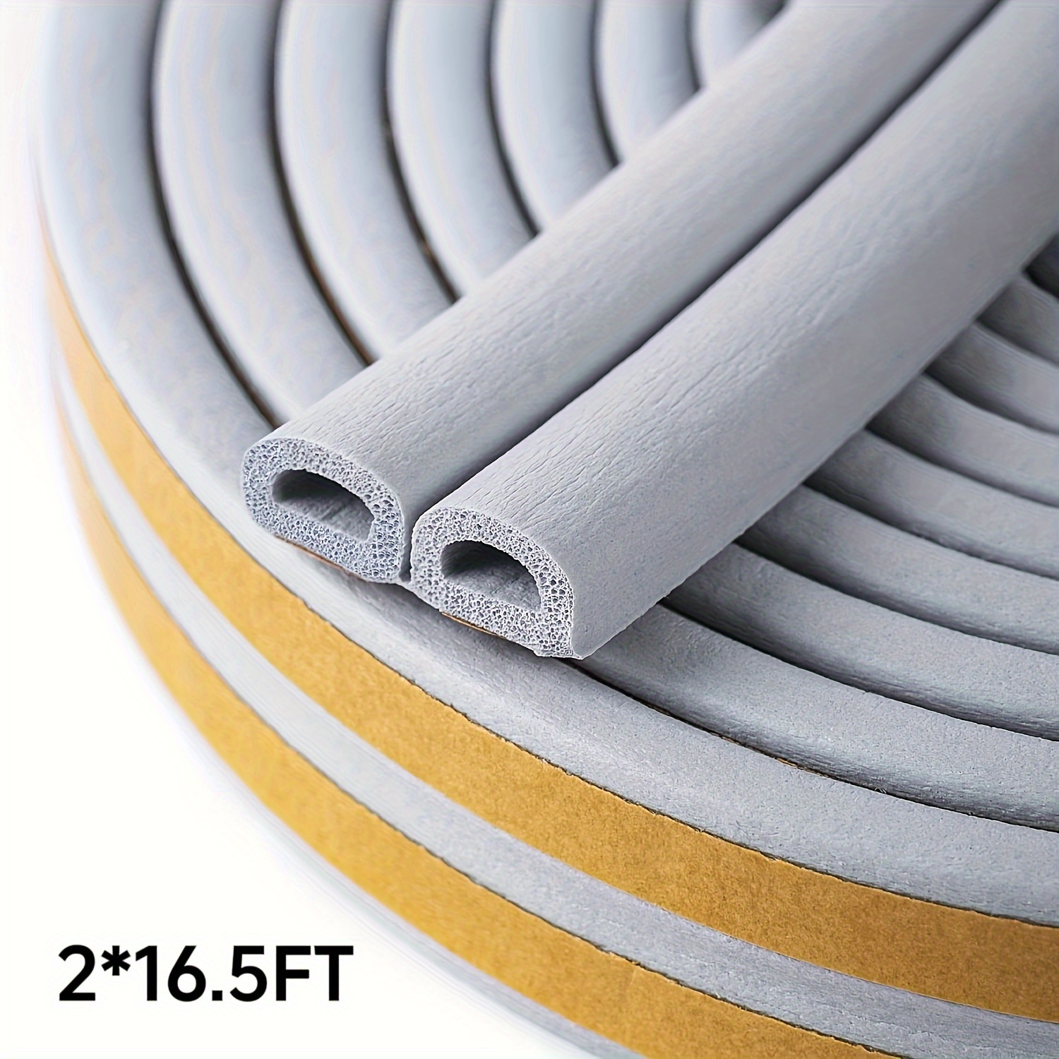 Keeping Fun Indoor Weather Stripping,Self Adhesive Foam Window Seal Strip for Doors and Windows Soundproofing Weatherstrip Ga