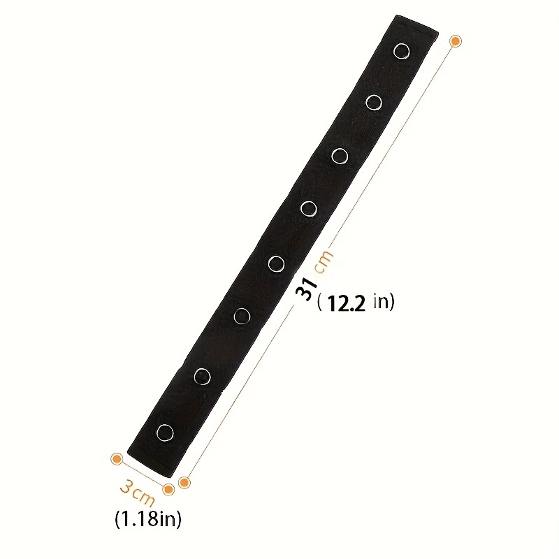 1pc Waist Elastic Band Adjustable Waist Extender Buckle Clip Accessories,Temu