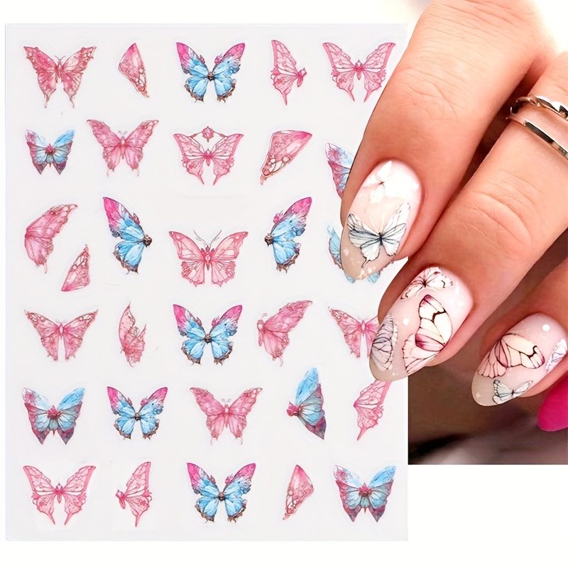 These 16 Butterfly Nails Will Transform Your Nail Game | Darcy