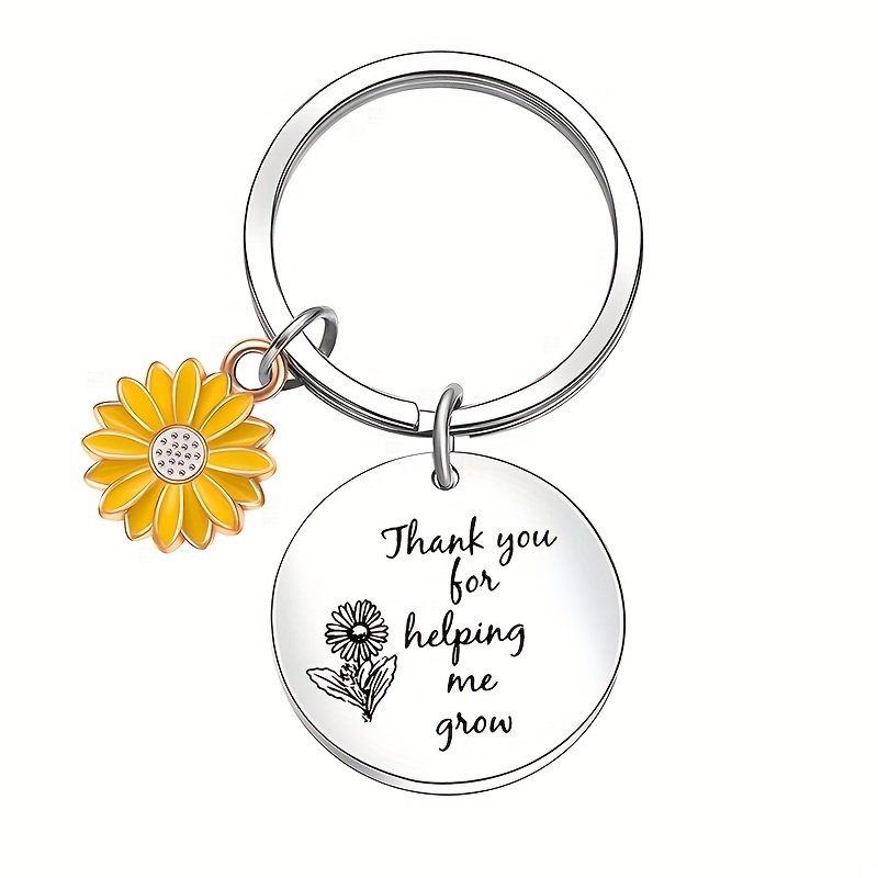 Inspirational Keychain Bundle, Mother Day, Sunflower keyring - Payhip