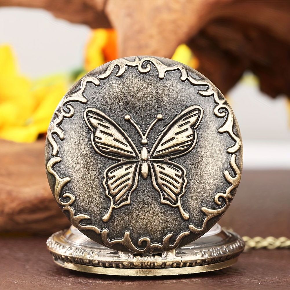 Butterfly pocket clearance watch