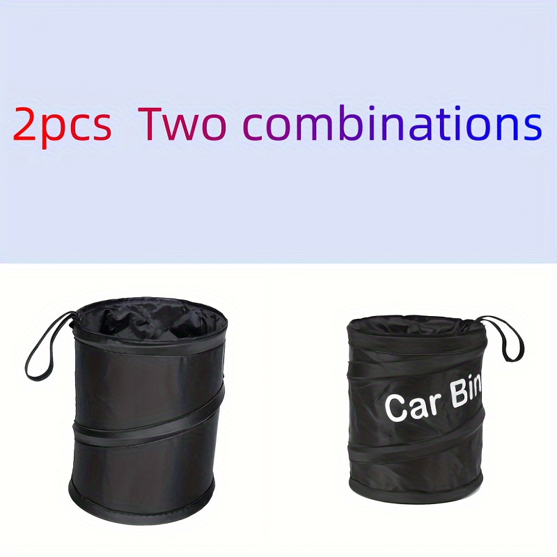 2pcs Faltbarer Auto-Müllbehälter, Auto-Sitzrückseite Hängender Müllbeutel,  Mehrzweck-Aufbewahrungsbehälter, Auto-Müllbeutel - Temu Germany