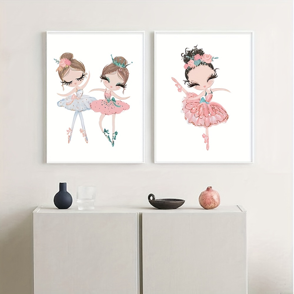 Wall Art Print, Pretty Cute Girl 7 Years