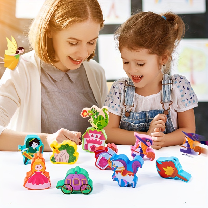 Bead & Learn Pattern Blocks Puzzle Kit