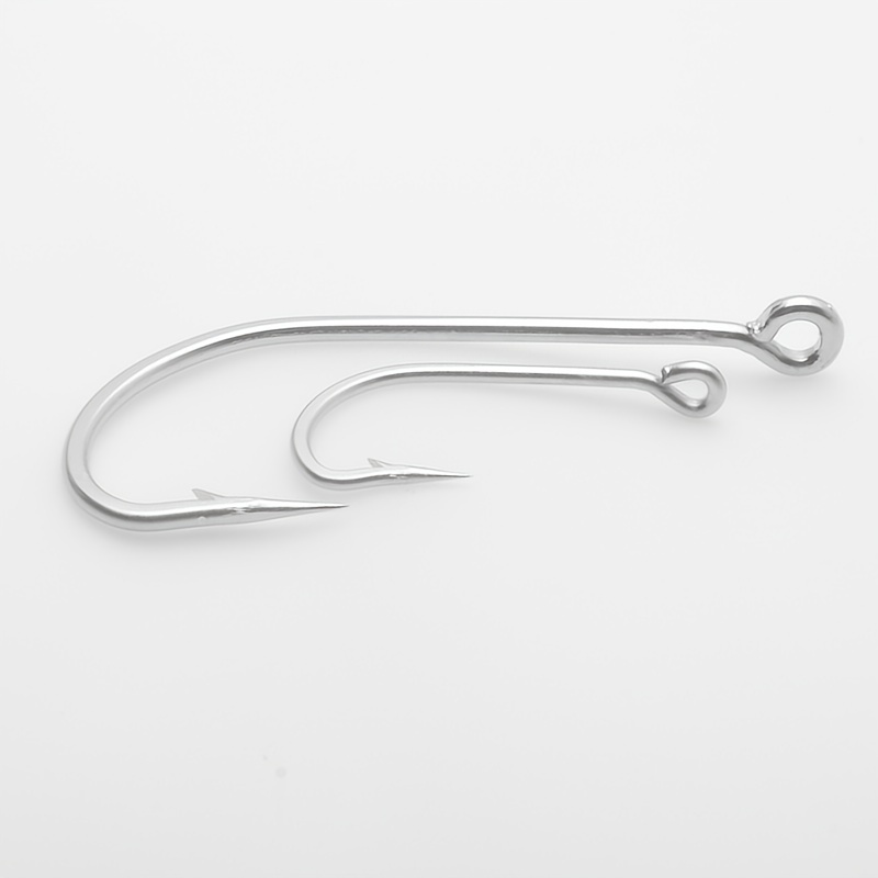 Stainless Steel Saltwater Fishing Hooks: Catch More Fish - Temu Canada