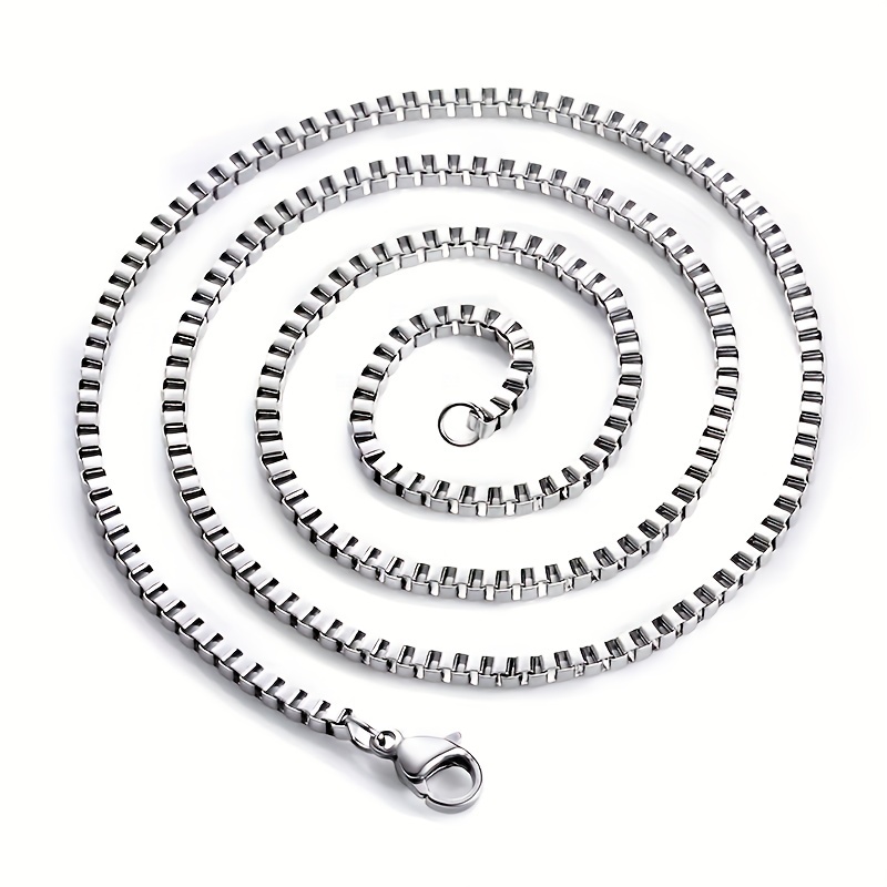 Stainless Steel 22 Inch 2mm Ball Neck Chain Necklace -3290