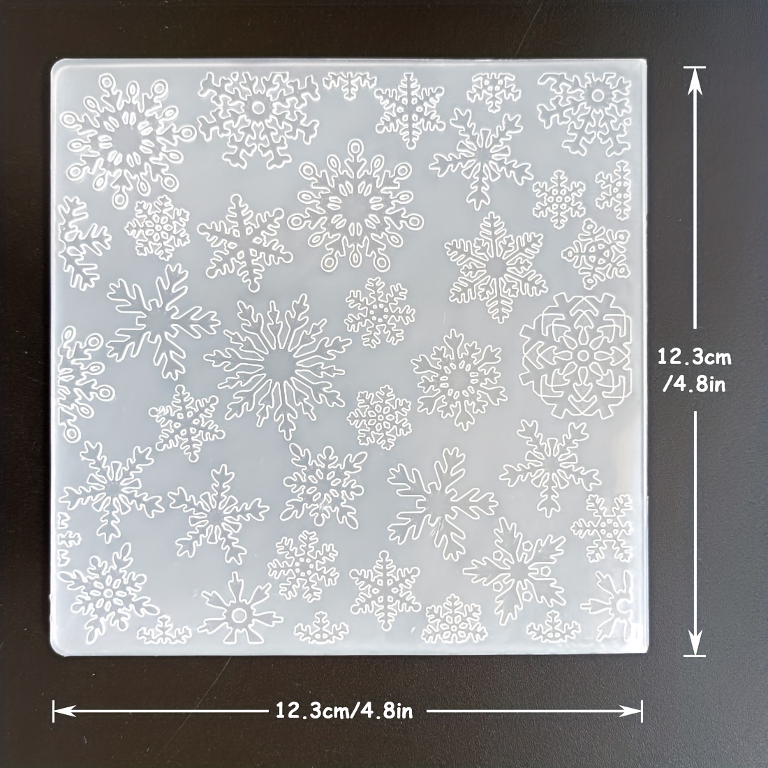 Linda Craft Merry Christmas Pattern Background Plastic Embossing Folders  for Card Making Scrapbooking and Other Paper Crafts - Yahoo Shopping