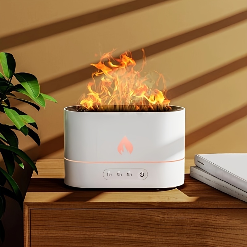 Simulation Volcano Humidifier Home Bedroom Atmosphere Night - Temu