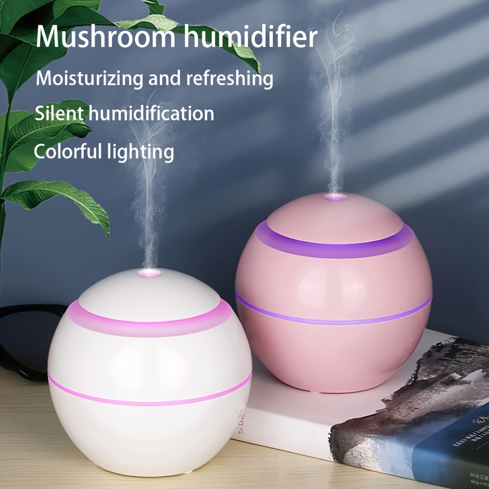 Mini Mushroom Humidifier Home Bedroom Office Business - Temu