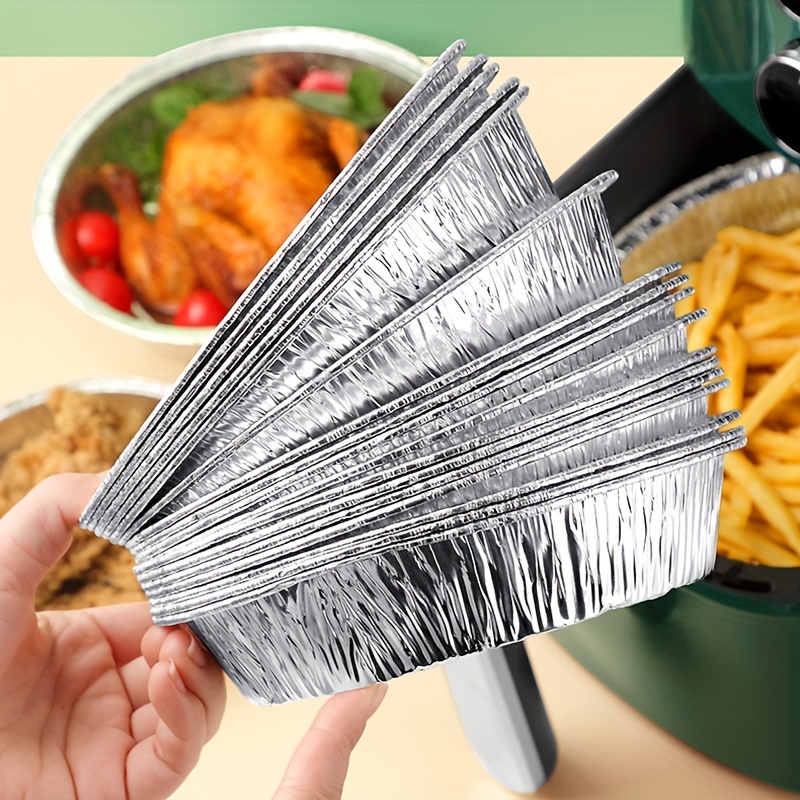 Disposable Rectangular Tin Foil Trays, Aluminum Foil Tin Foil Boxes,  Disposables Food Service Supplies - Temu
