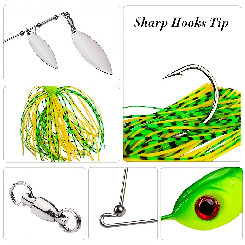 Circle Hooks Spinner Lure Bait 4.5g/7.0g/12.5g/17.4g/27.1g Spoon Lures Pike  Metal Fishing Lure Bass Hard Bait with Hooks Circle Fishing Hooks (Color :  001, Size : 7.0g-size2) : : Sports & Outdoors