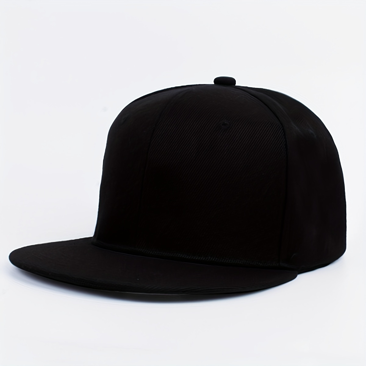 Gorra Negra para hombre  Gorras de visera plana para chico