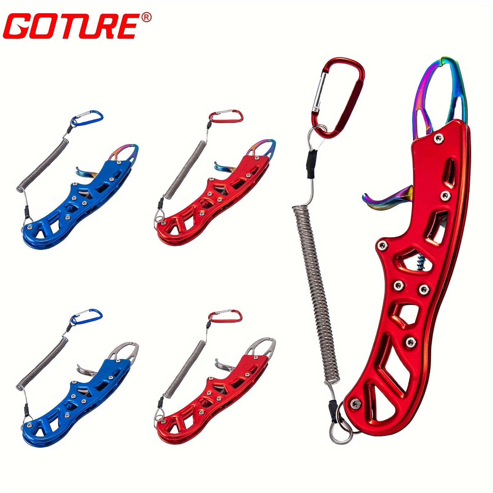 Goture Sliver Blue Fishing Lip Grabber, Portable Lightweight Aluminium  Alloy Fish Pliers For Saltwater Freshwater - Sports & Outdoors - Temu