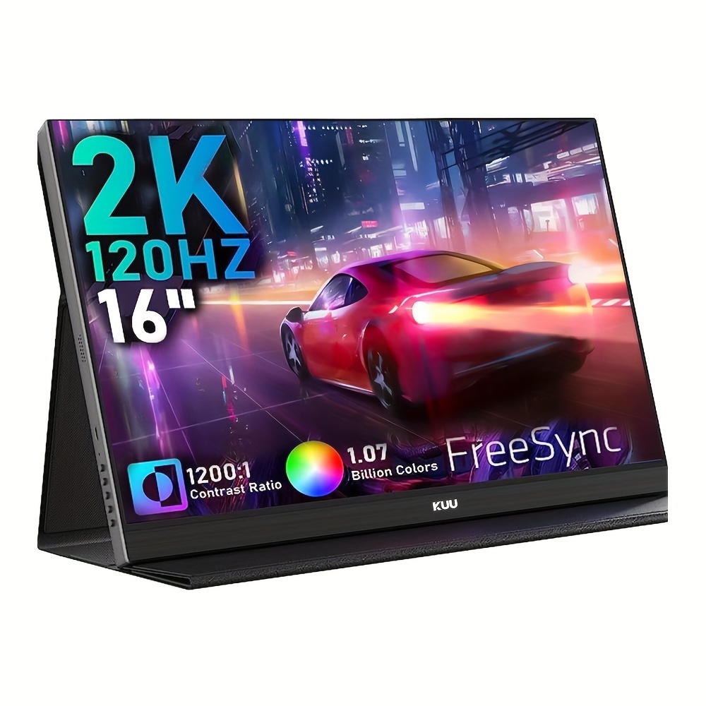  AYY 2K Portable Gaming Monitor 16'' 120Hz 2560x1600