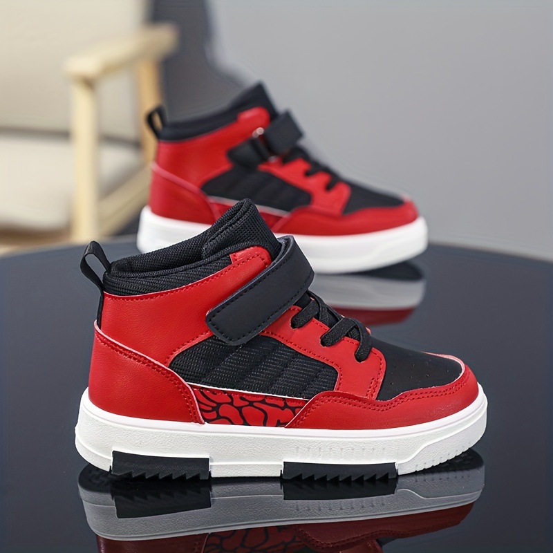 Casual High Top Skateboard Shoes With Usb Charging Light And - Temu