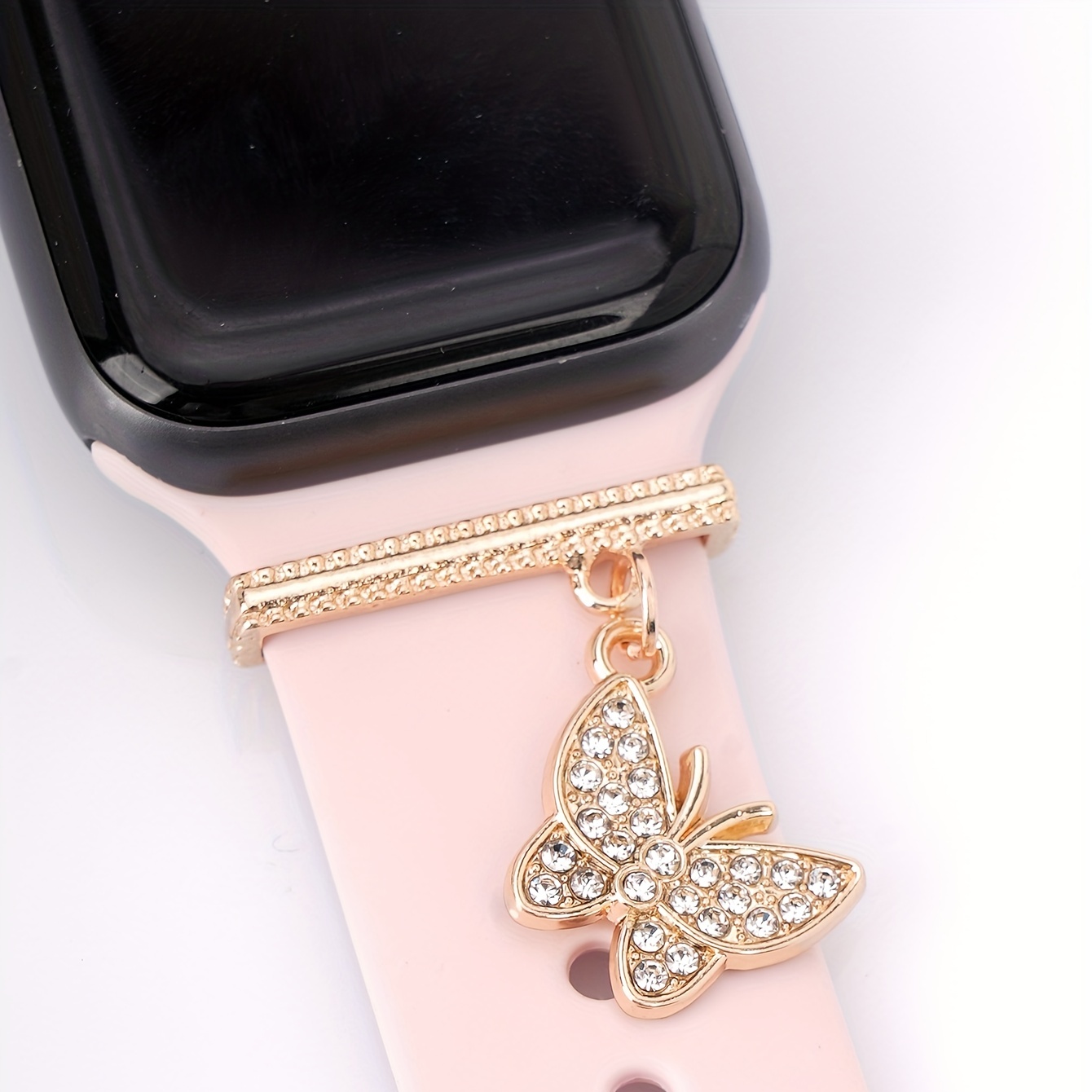 1pc Sparkling Rhinestones Planet Watch band Charm For Apple Watch Band  Accessories Decorative for Galaxy Watch Bands Series Charms Lucky Gifts for  Girls