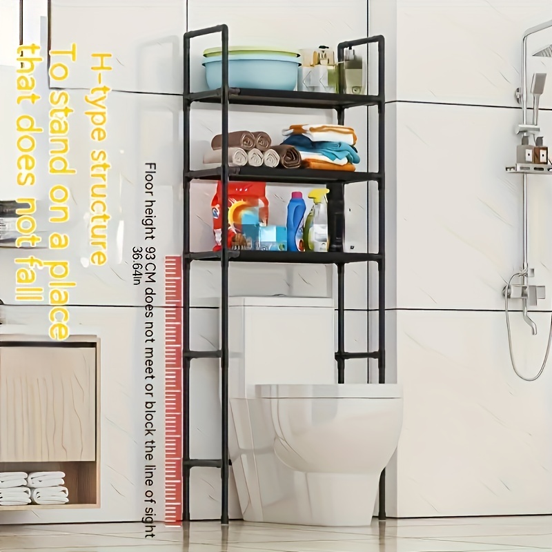 Over The Toilet Storage Rack 3 tier Bathroom Organizer Multi - Temu