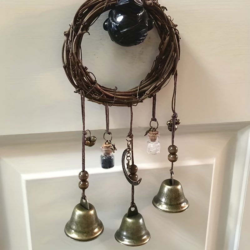 Pentagram Bell Chimes-witch Bells-protection Bells-wicca Bells