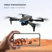 e99 k3 pro upgraded drone with hd camera long endurance dual battery wifi connection app fpv hd double folding rc quadcopter altitude hold one key take off remote control details 0