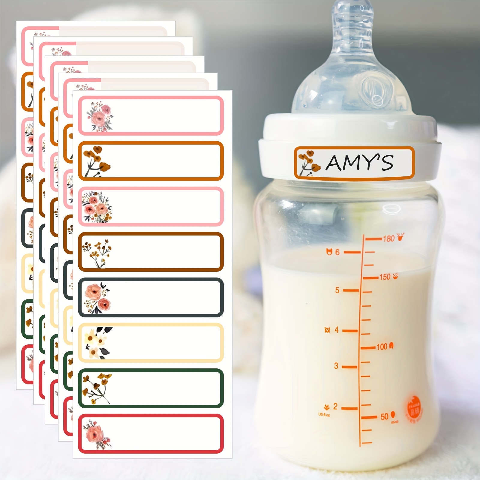 Waterproof Daycare Personalized Labels Baby Customized Name - Temu