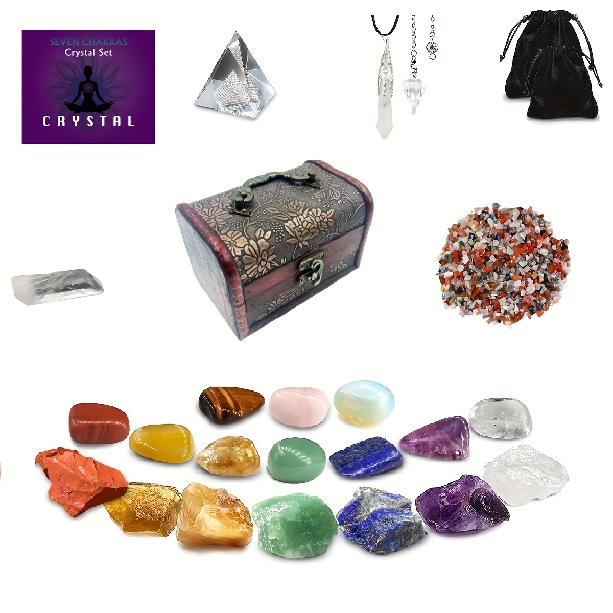 healing crystals chakras