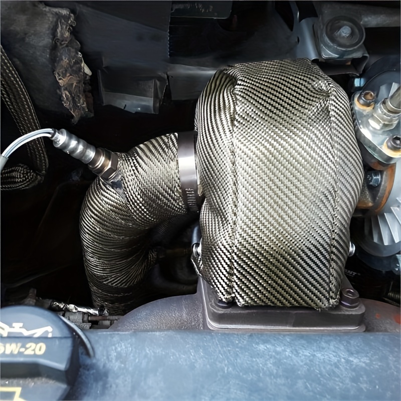 Single Titan Turbo Heat Shield Blanket Barrier Turbocharger Cover
