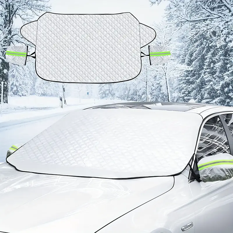 Car Windshield Cover Frost For Winter : Couverture De Pare - Temu France