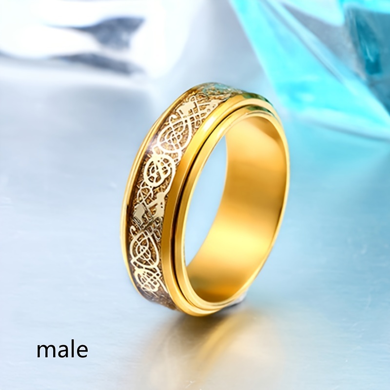 Men's Couples Crown Wedding Engagement Ring