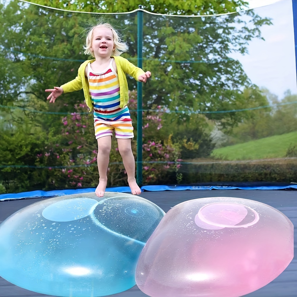 Balles de plage géantes gonflables arc-en-ciel de 2 m pour enfants