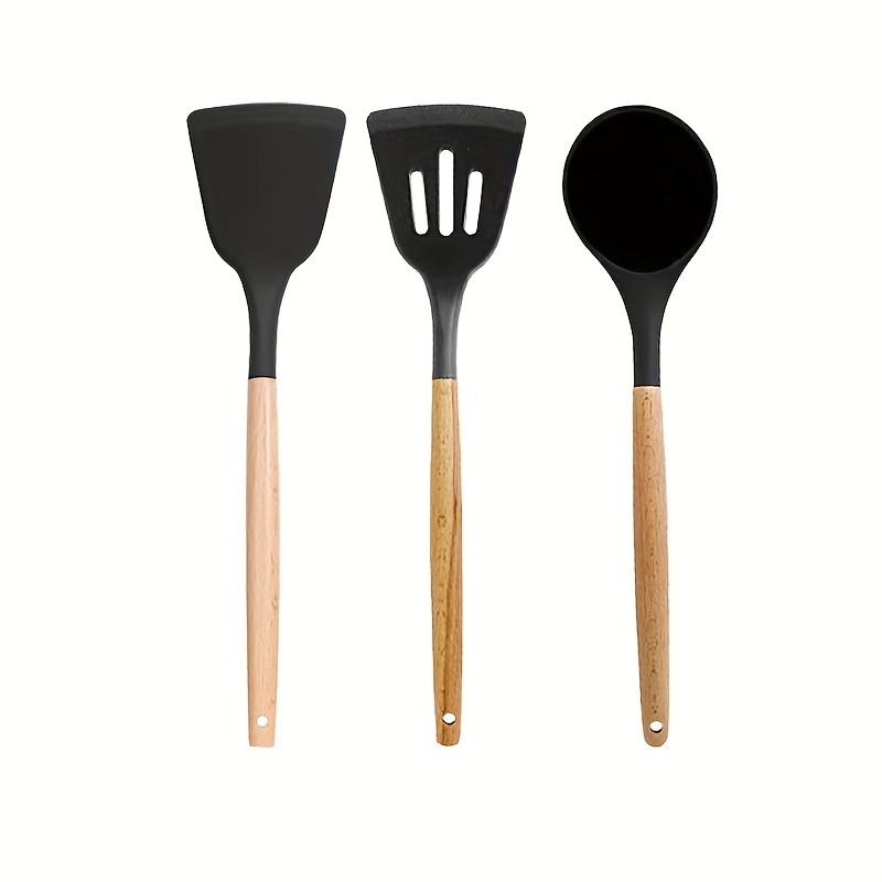 3-Piece Silicone Utensil Set