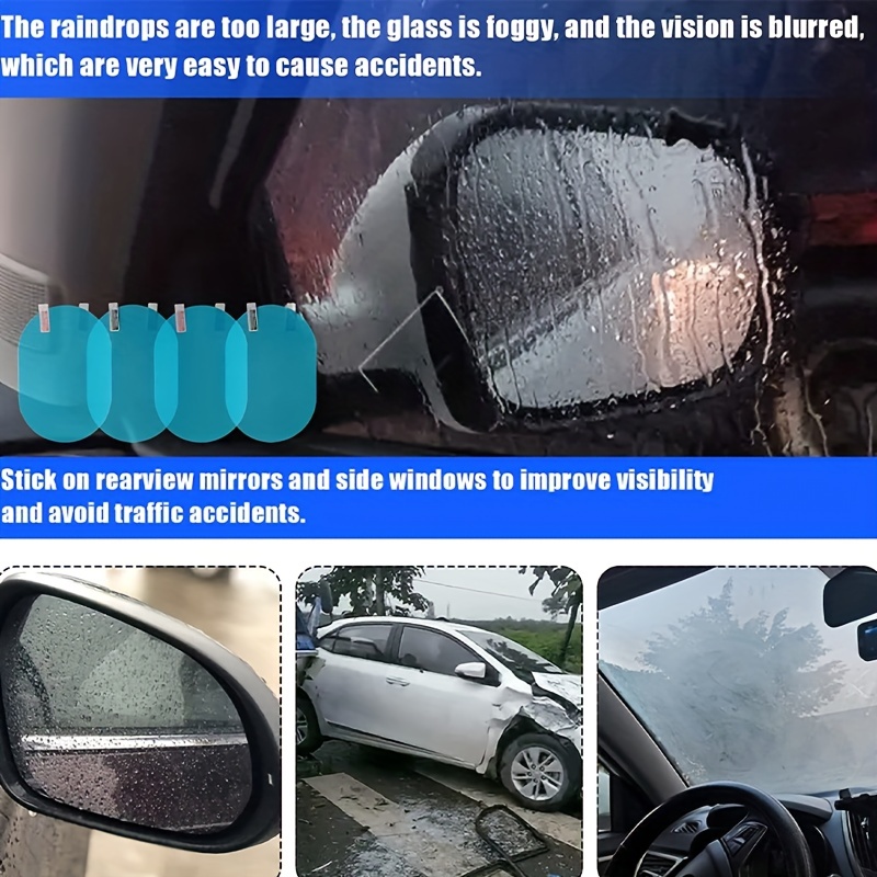 Rainproof Rearview mirror film