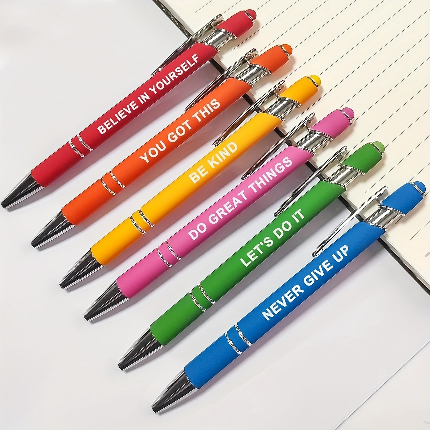 YOXMJDB Pens for Journaling, 8 Pcs Colored Pens, 0.5Mm Japanese