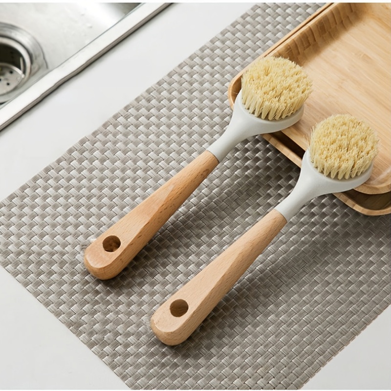 2pcs Dish Brush Dish Brush With Handle Kitchen Dish Brushes For Washing  Dishes Scrub Brush For Pans Pots Kitchen Sink Cleaning - Home & Kitchen -  Temu