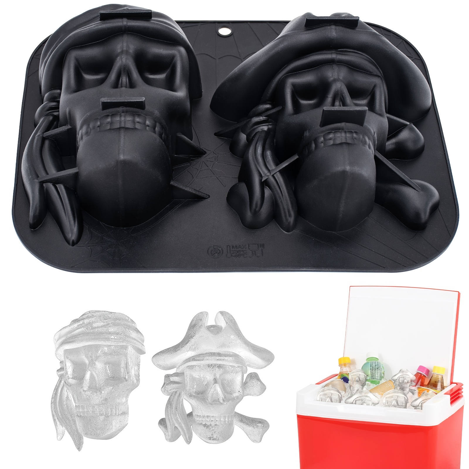 1pc Star Wars Death Star Silicone Ice Cube Mold Tray,chocolate