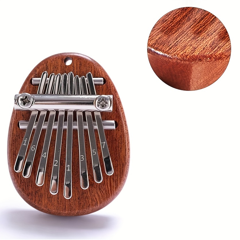Portable 8-Key Mini Kalimba Finger Thumb Piano, for Music