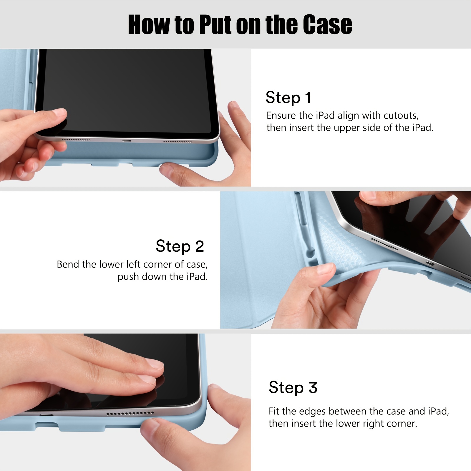  TechCode Case for iPad Pro 11 inch Case 4th Generation