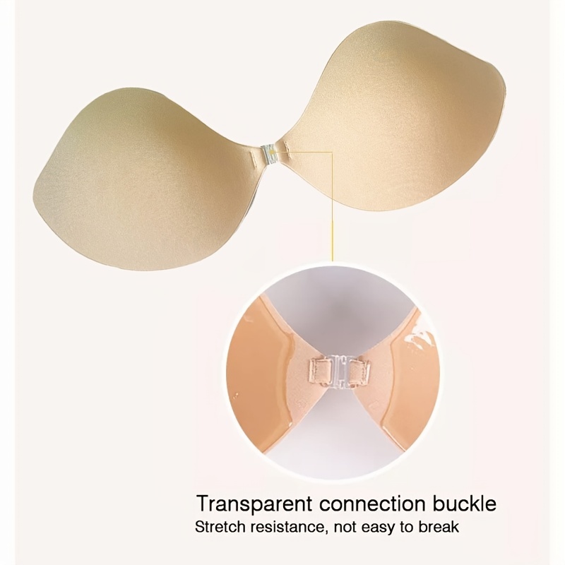 Buy Adhesive Bras Women's Push Up Bra Reusable Stress Self Adhesive Backless  Bra Invisible Sticky Nipple Covers Online at desertcartSeychelles