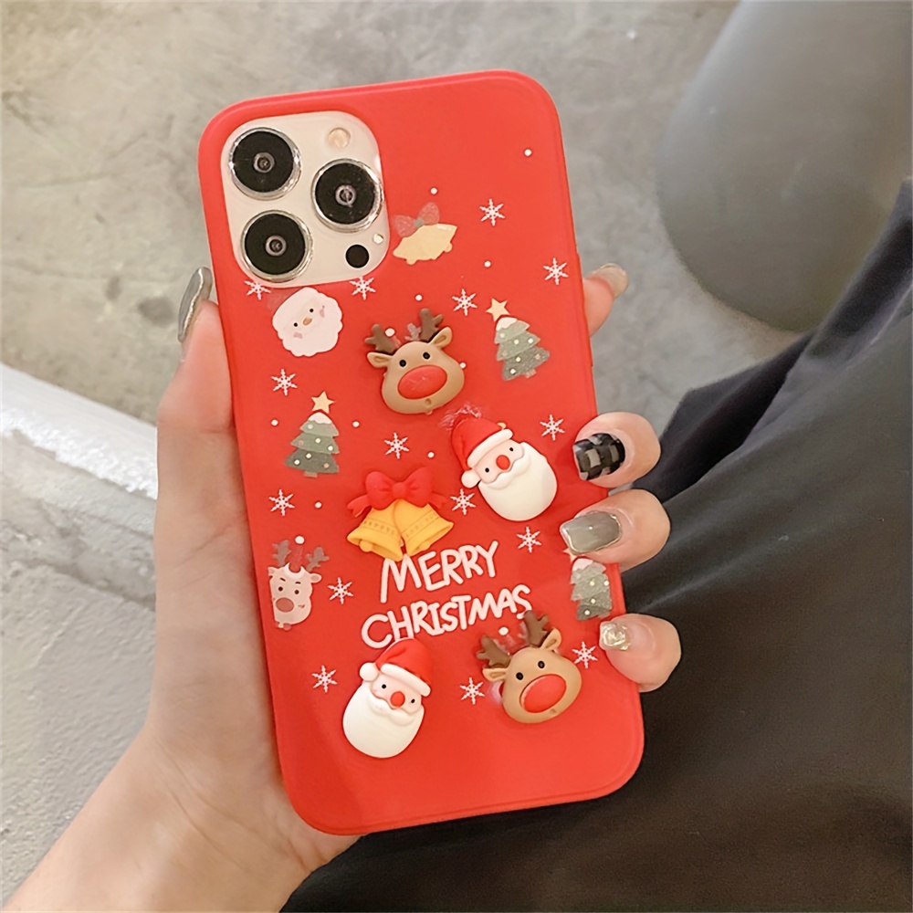 Christmas Case For Redmi 9C NFC 9 C Phone Case Lovely Cartoon Elk