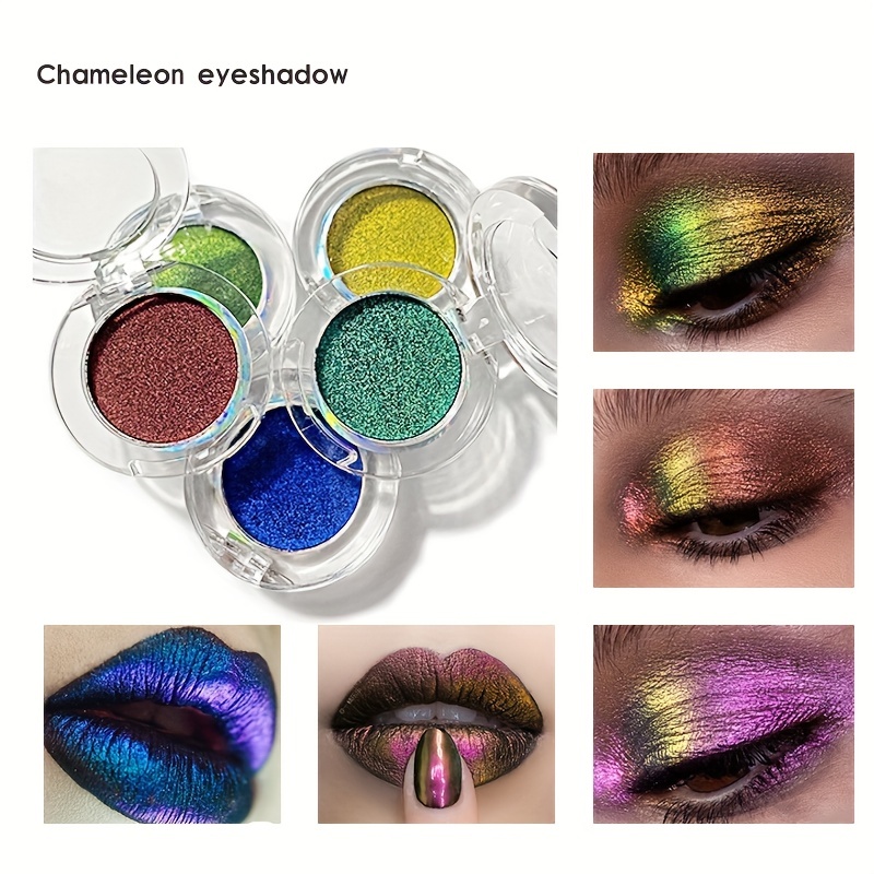 Optical Chameleon Eyeshadow Shiny Diamond High Glitter Mono Eyeshadow  Palette