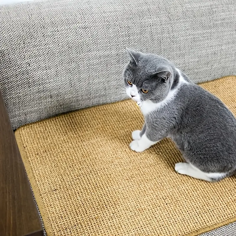 sisal fabric Sisal Mat Anti Scratch Mat Couch Corner Cat Scratcher