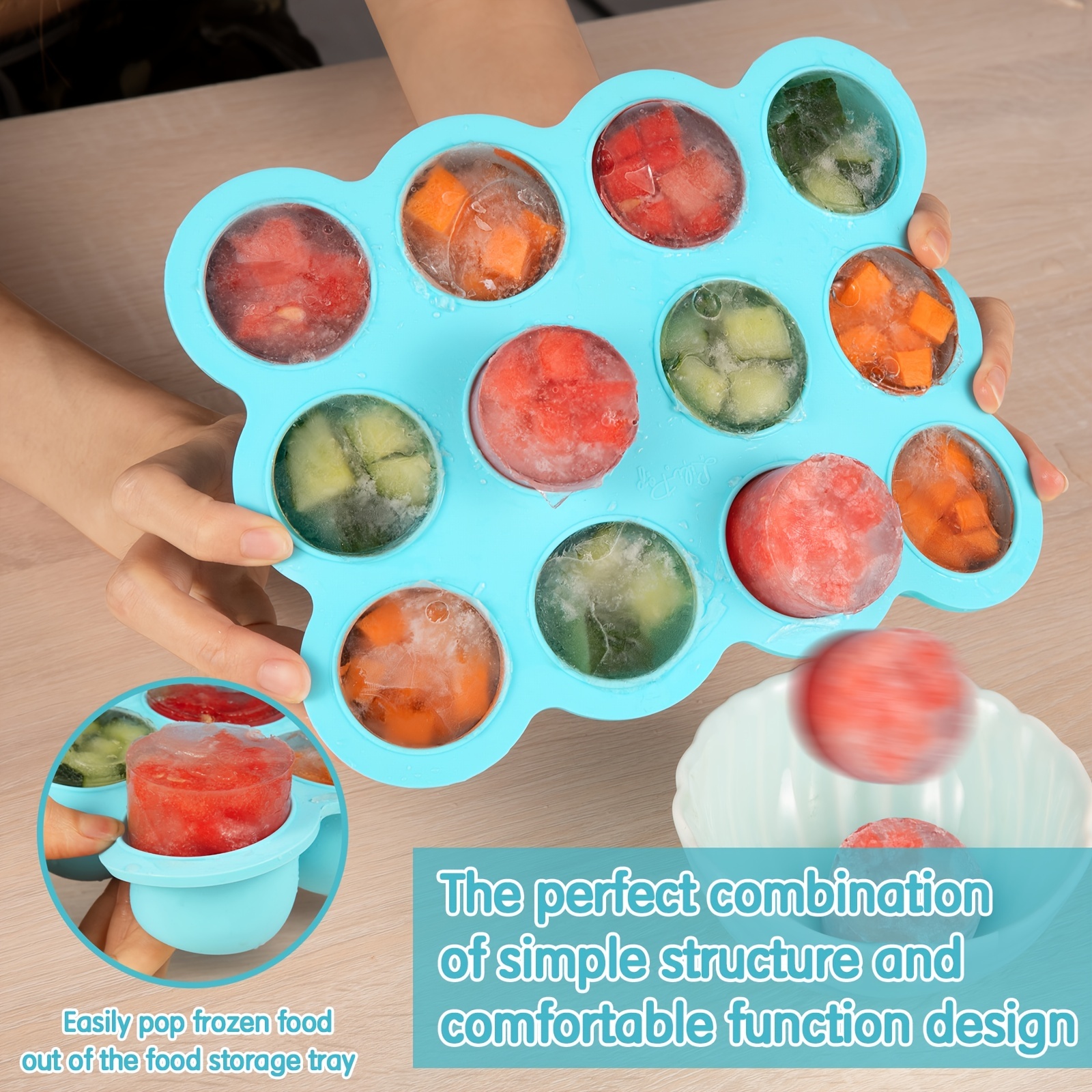 Baby Food Freezer Tray