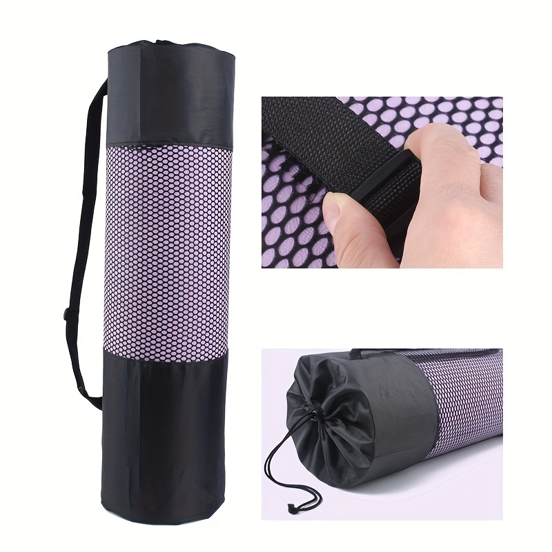 Widened Yoga Mat Storage Bag Oxford Textile Fitness Mesh Bag