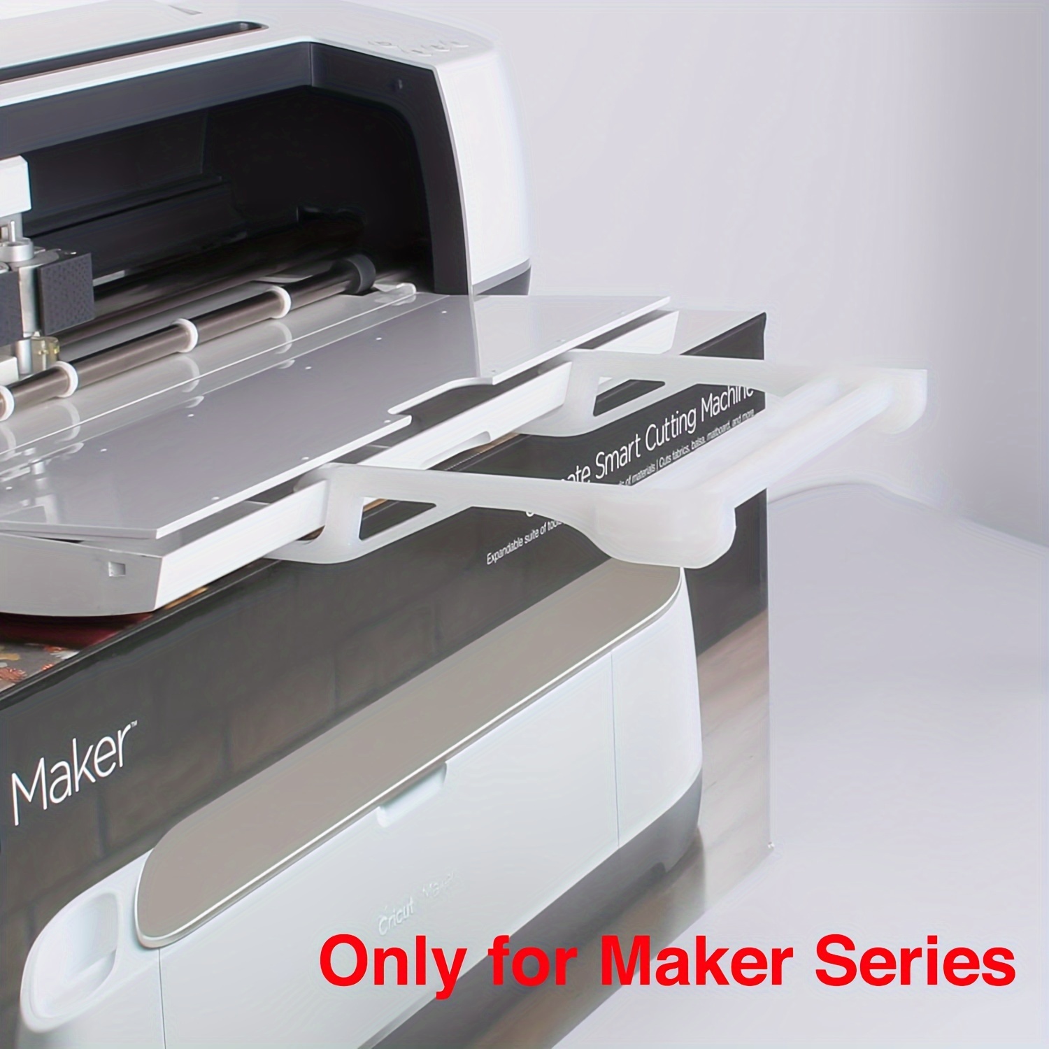 Extension Tray for Cricut Maker 3/Maker and Explore Air/2/3, Cutting Mat  12x12 Holder for Cricut Maker and Explore Air Series, Tray Extender  Compatible with Cricut Mat 