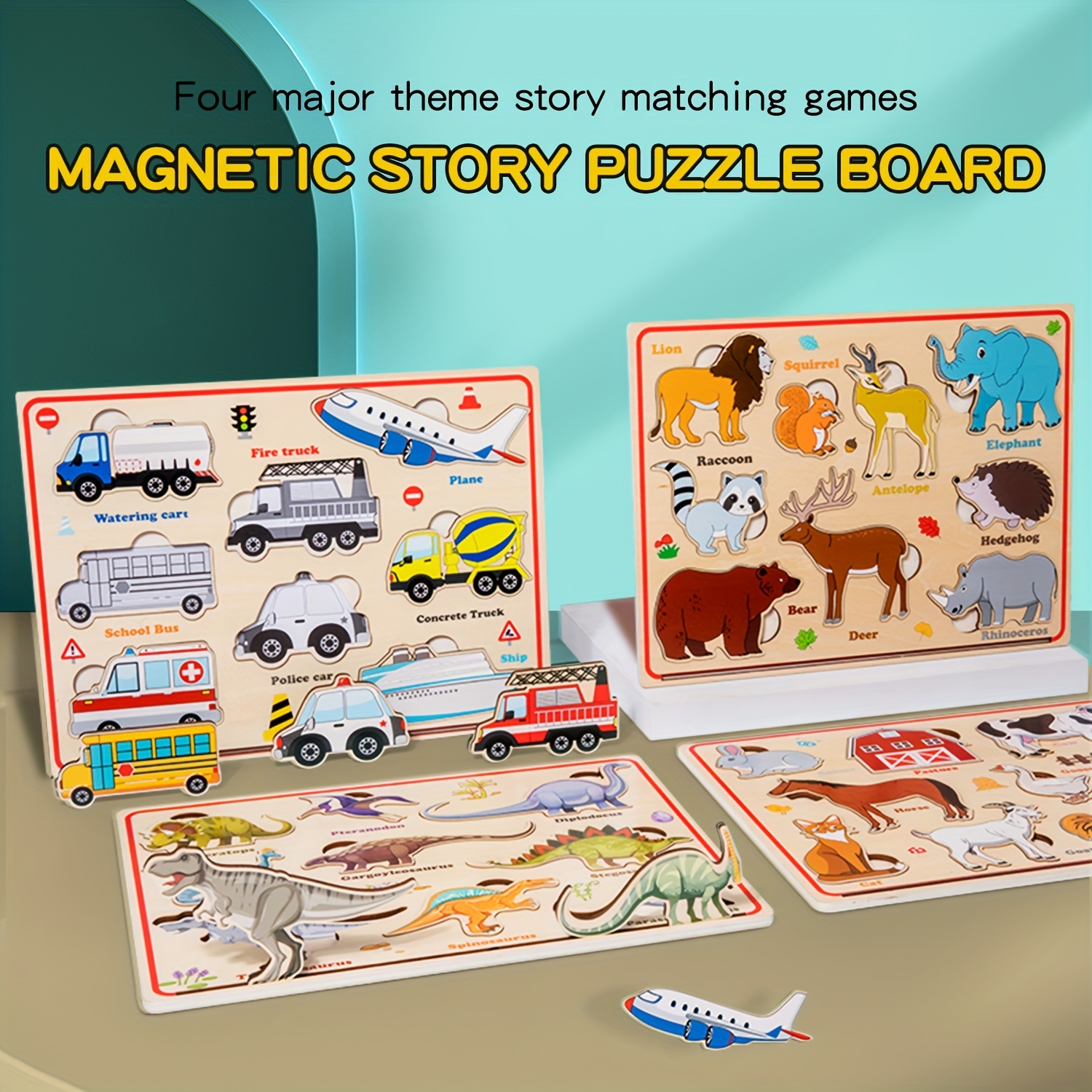 Puzzle magnétique éléphant