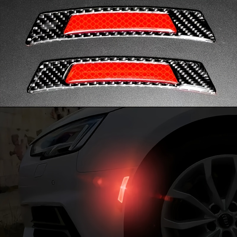 

2pcs Car Reflective Stickers - Protect Your Car From Scratches & Enhance Its Look