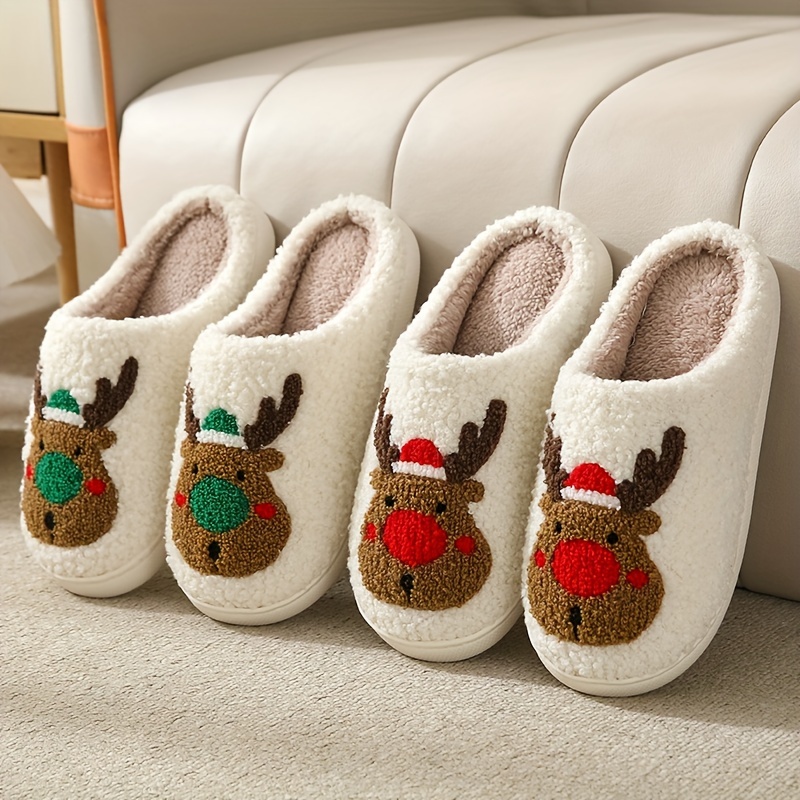 Christmas discount mens slippers