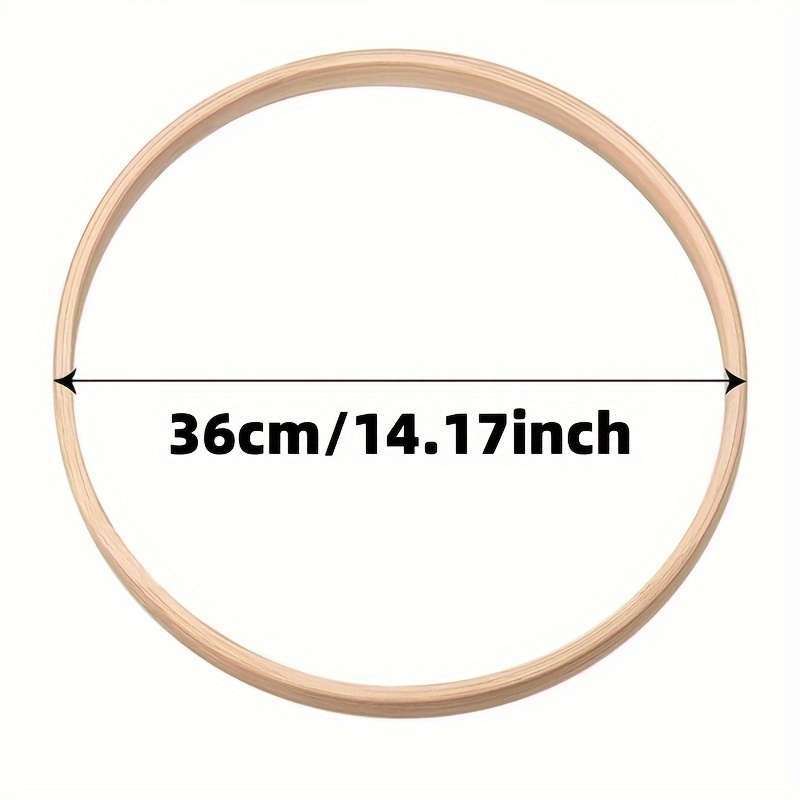 Embroidery Hoops Bamboo Circle Cross Stitch Hoop Ring - Temu