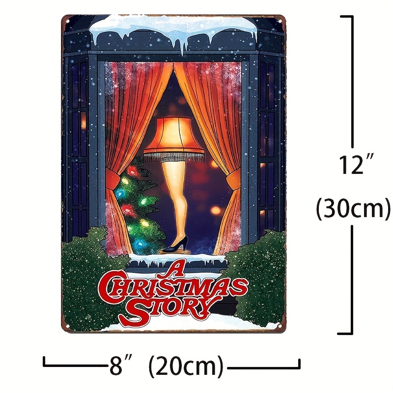 A Christmas Story 80s Classic Movie Posters Vintage Iron Tin - Temu  Philippines